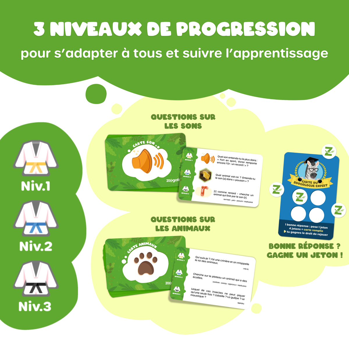 Zoogotos : Le grand jeu du déclic lecture