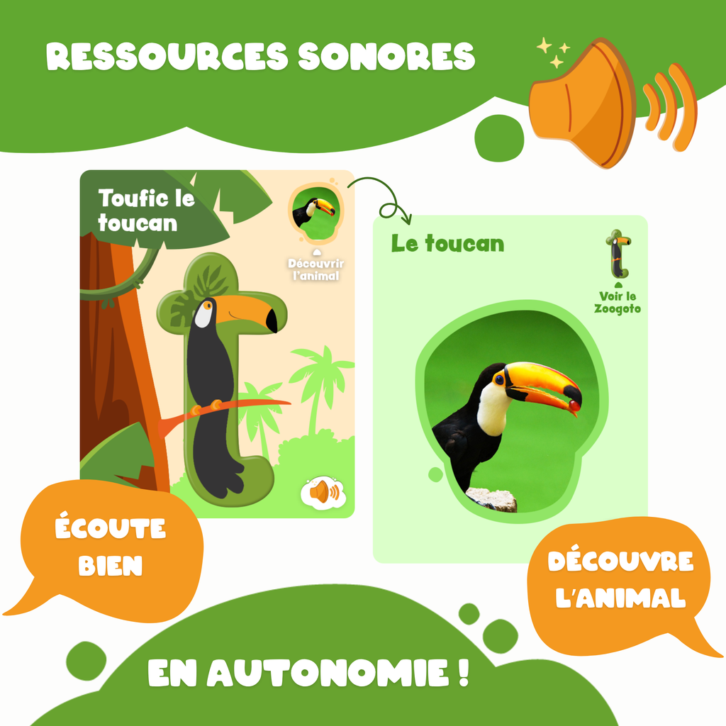 Zoogotos : Le grand jeu du déclic lecture