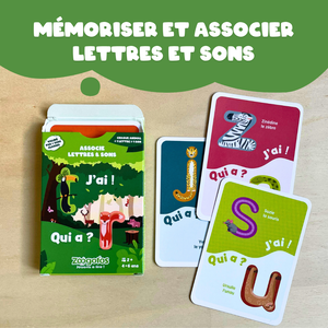 Cartes “J’ai ! Qui a ?”