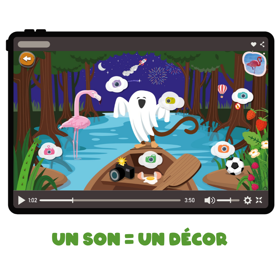 Le jeu interactif de chasse aux sons des Zoogotos