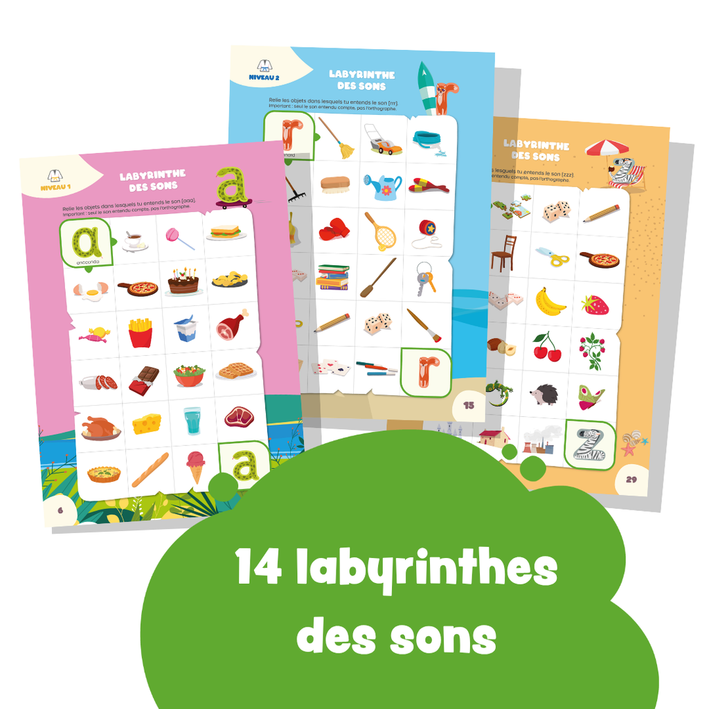 Les Zoogotos en Vacances - Cahier de Jeux