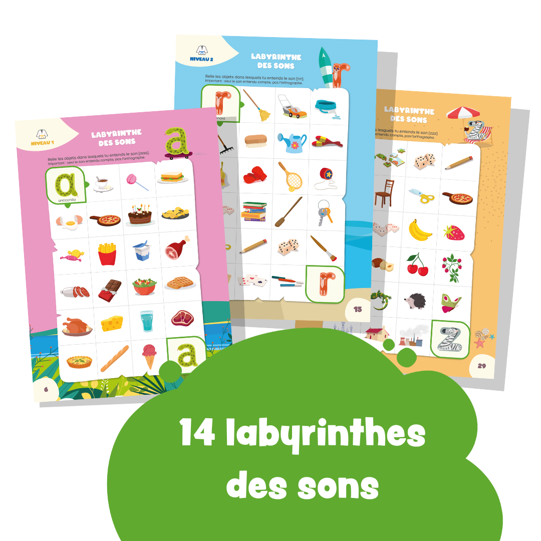 Les Zoogotos en Vacances - Cahier de Jeux