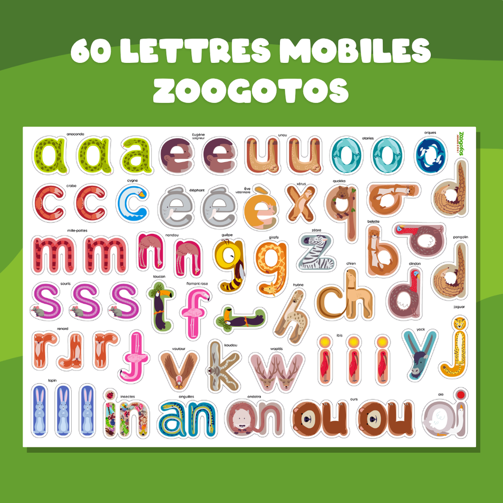 Ma Première Dictée avec les Zoogotos