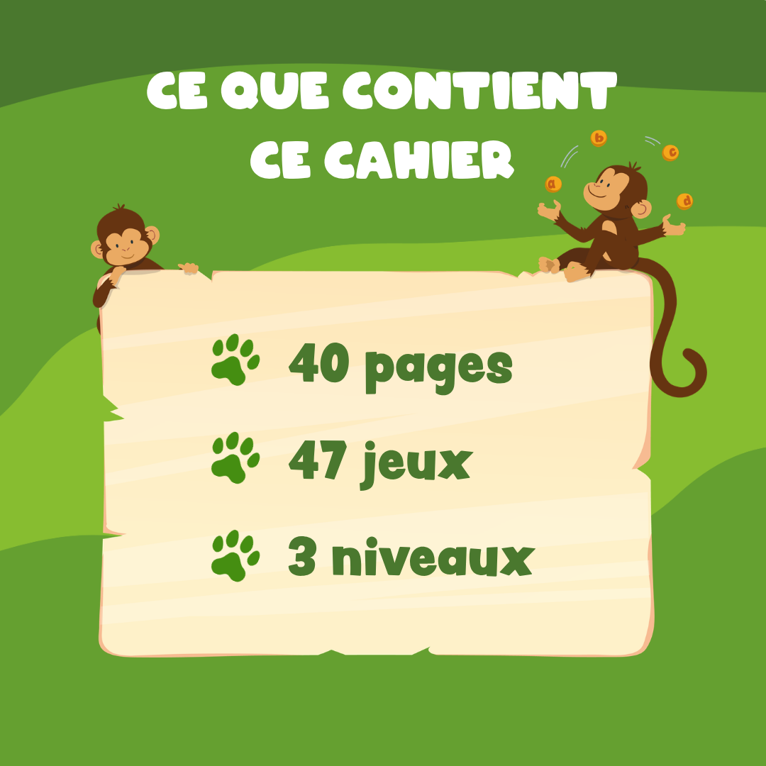 Les Zoogotos en Vacances - Cahier de Jeux