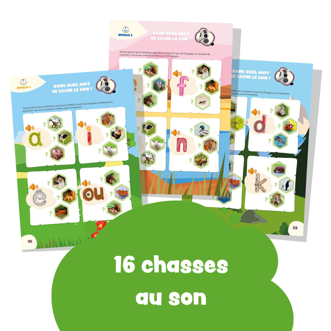 Le Cahier de Jeux des Zoogotos