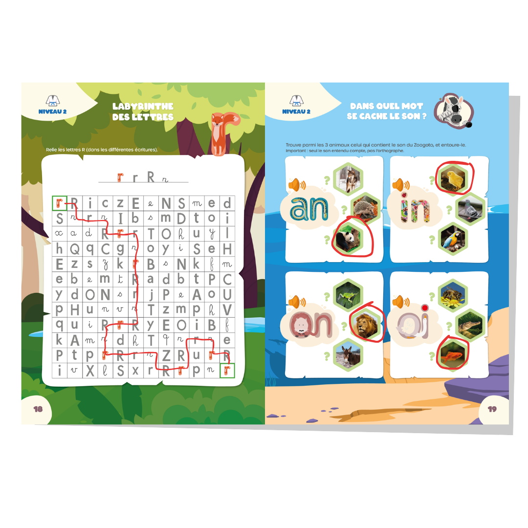 Le Cahier de Jeux des Zoogotos